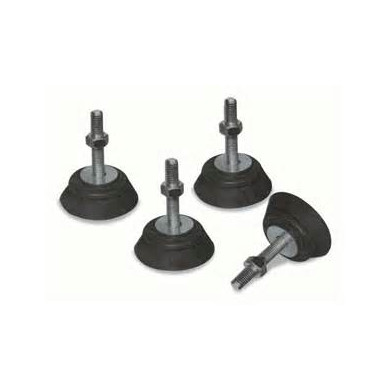 KIT PZ 4  ANTIVIBRANTI 1 FILETTO PER PAVIMENTO