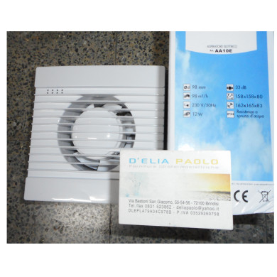 ASPIRATORE ELICOIDALE DA 100 MM