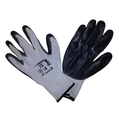 COPPIA GUANTI IN TESSUTO E NBR TAGLIA XXL MISURA11