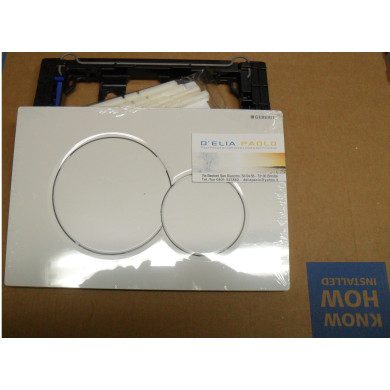 PLACCA BIANCA SIGMA 01 GEBERIT PER UNICA +