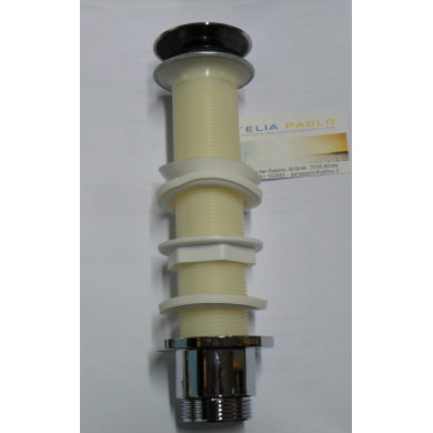 PILETTA LAVABO EXTRA LUNGA 1 1/4 FINO A 18 CM