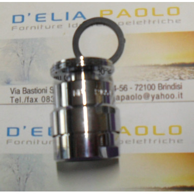 AERATORE CROMATO MASCHIO CON SNODO 24X1 PER BIDET