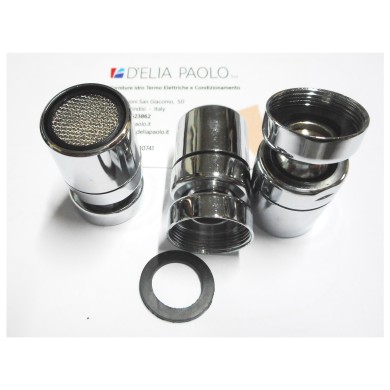 AERATORE BIDET FEMMINA CON SNODO F 22 X 1