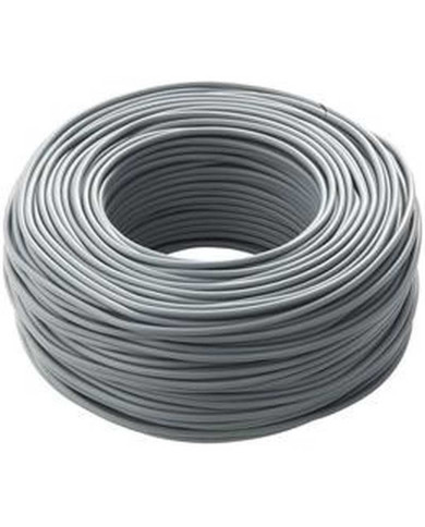CAVO UNIPOLARE 2.5 MM ROTOLO 100 METRI GRIGIO