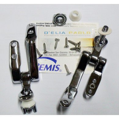COPPIA CERNIERE CARRARA E MATTA PER MODELLO CONCA