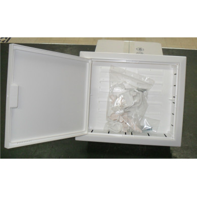 CASSETTA COLLETTORE CON SPORTELLO 260X307X82