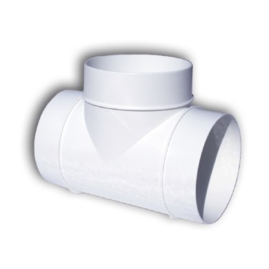 AERAZ TI 100  90° M X M X M TONDO BIANCO