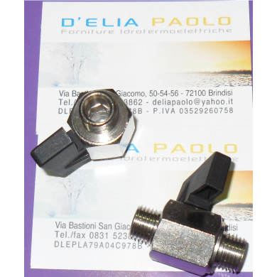 RUBINETTO  CARICO CALDAIA 3/8 MM