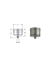 TAPPO CON SCARICO INOX 220