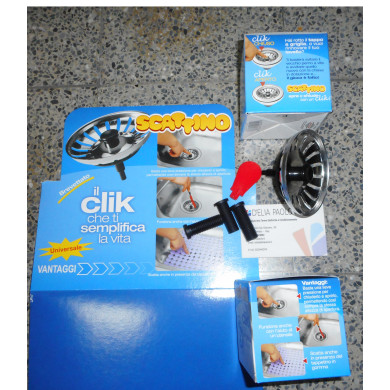 CESTELLO CLIK-CLAK UNIVERSALE PER PILETTE BASCHET