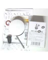 PILETTA LAVABO CON TAPPO TOTAL WHITE CLIC CLAC