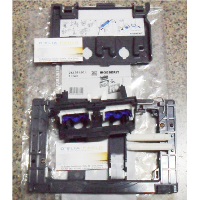 ADATTATORE PLACCA SIGMA 01 SU CASSETTA UNICA 04-10