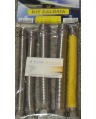 KIT N 5 FLEX INOX CALDAIA ACQUA-GAS DA CM 20 A 40