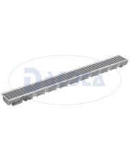 CANALE PEGASUS SHORT C/GRIGLIA  MM 130 X 75 X 500