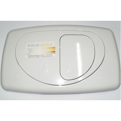 PLACCA HIDROBOX EVOLUTION DOPPIO TASTO BIANCA