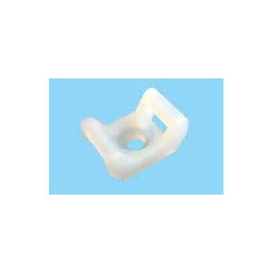 SUPPORTO A SELLA NYLON NATURALE 4.8 MM