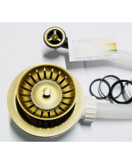 PILETTA LAVELLO CTP ROTONDO OTTONE ANTICATO