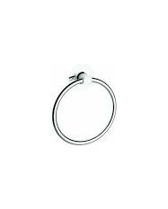 PORTA ASCIUGAMANO GIADA TONDO CON ADESIVO