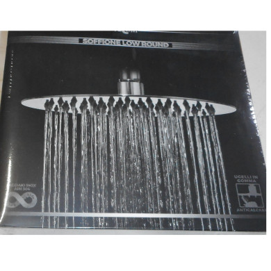 SOFFIONE LOW ROUND 250  IN ACCIAIO INOX AISI 304
