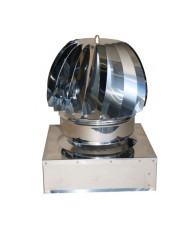 CAPPELLO EOLICO BASE QUADRATA 27 X 27