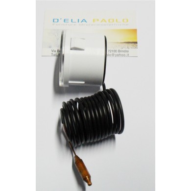 TERMOMETRO CAPILLARE CIRCOLARE FRONTALE DA 40 MM