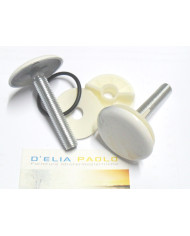 COPPIA TAPPI COPROFORO BIANCHI DA 50 MM