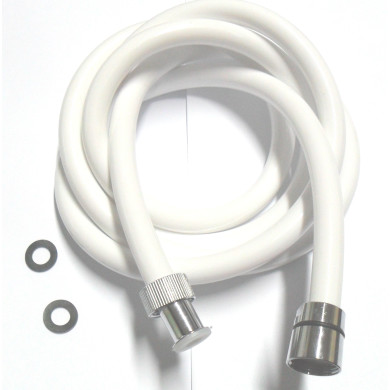 FLESSIBILE DOCCIA BIANCO OPACO 1/2 F X 1/2 F CONO