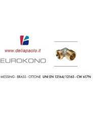 GOMITO  EUROKONO DA 3/4 X 3/4 MASCHIO