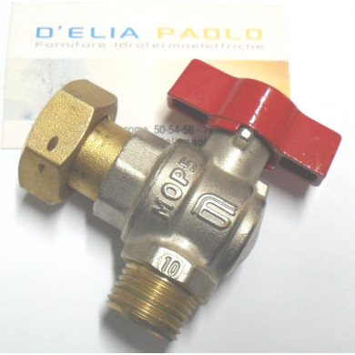 VALVOLA ANGOLO CON GIRELLO M F 1/2 X 3/4