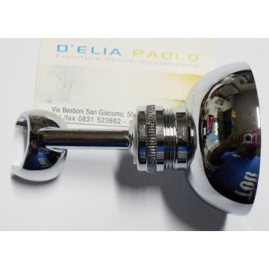 SUPPORTO A PARETE IN OTTONE PER FLESSIBILE CONICO