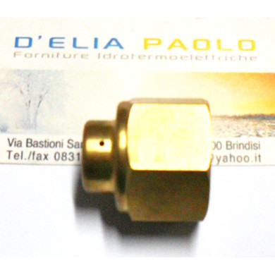 ADATTATORE AZOTO M10X1 RHI-W21.8 X 1/14 RHI(CH28)