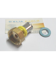 RACCORDO GAS TENUTA PIANA 1/2 FEMMIMA 16 X 2