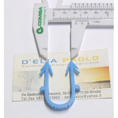 CLIPS PER FISSAGGIO TUBO INSERIMENTO AUTOMATICO