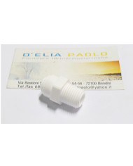 RACCORDO DIRITTO M 1/4 X 8 MM
