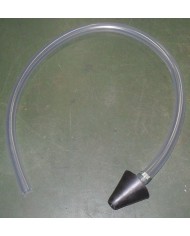 TUBO PER POMPA CON TAMPONE 65 CON FASCETTE