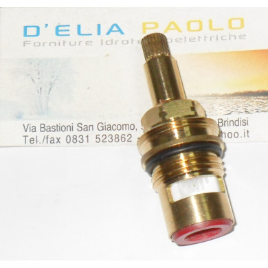 VITONE 1/2 CERAMICO 90° ASTA 29.5 BR 8X20 SX ROSSO