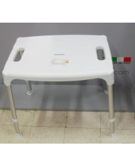 SEDIA PER DOCCIA REGOLABILE IN ALTEZZA 50 X 46