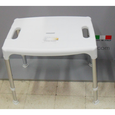 SEDIA PER DOCCIA REGOLABILE IN ALTEZZA 50 X 46
