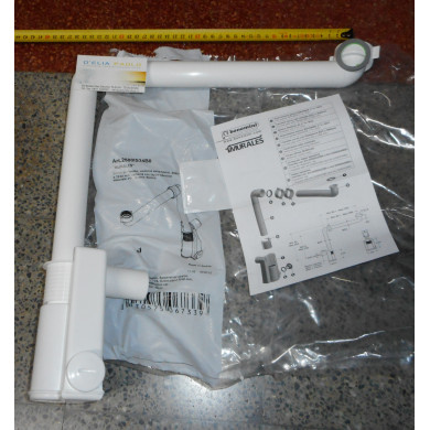 SIFONE LAVABO SALVASPAZIO MURALES 1 1/4 C / ISPEZ