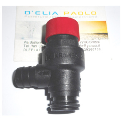 VALVOLA SICUR. IN PP INNESTO RAPIDO 3 BAR PORTAG.