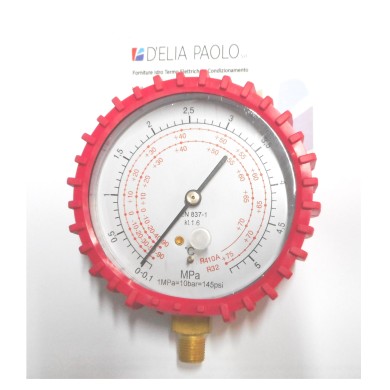 MANOVUOTOMETRO  R 410 - R 32 ROSSO DA -1:53 MPA