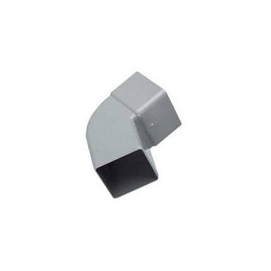CURVA GRIGIO QUADRO 90° 80 X 80 MM