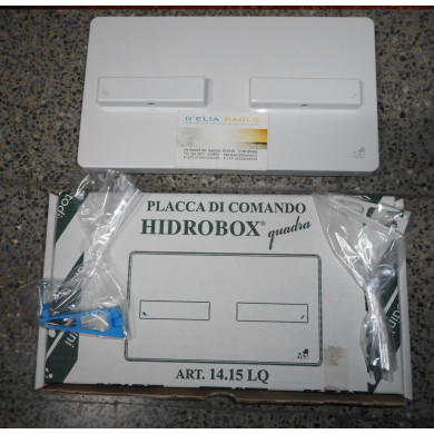 PLACCA PER CASSETTA  HIDROBOX LINE QUADRA BIANCO