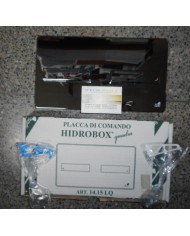 PLACCA PER CASSETTA  HIDROBOX LINE QUADRA CROMATA