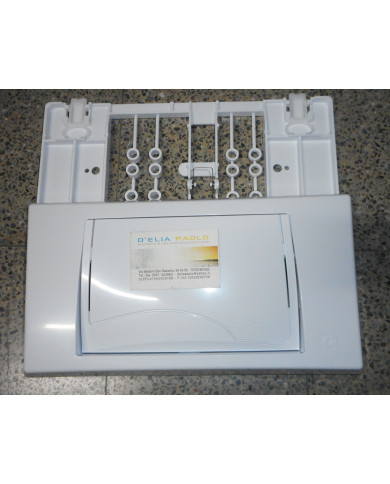 PLACCA PIATTA 2 PULSANTI SMILE  PER CASS. FUSION