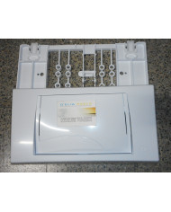 PLACCA PIATTA 2 PULSANTI SMILE  PER CASS. FUSION