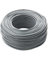 CAVO UNIPOLARE 1.5 MM ROTOLO 100 METRI GRIGIO
