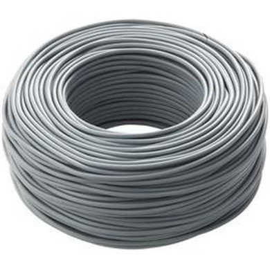 CAVO UNIPOLARE 1.5 MM ROTOLO 100 METRI GRIGIO