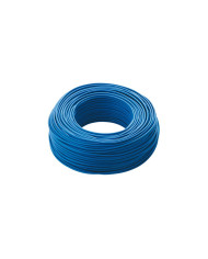 CAVO UNIPOLARE 4 MM ROTOLO 100 METRI BLU