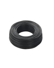 CAVO UNIPOLARE 6 MM ROTOLO 100 METRI NERO